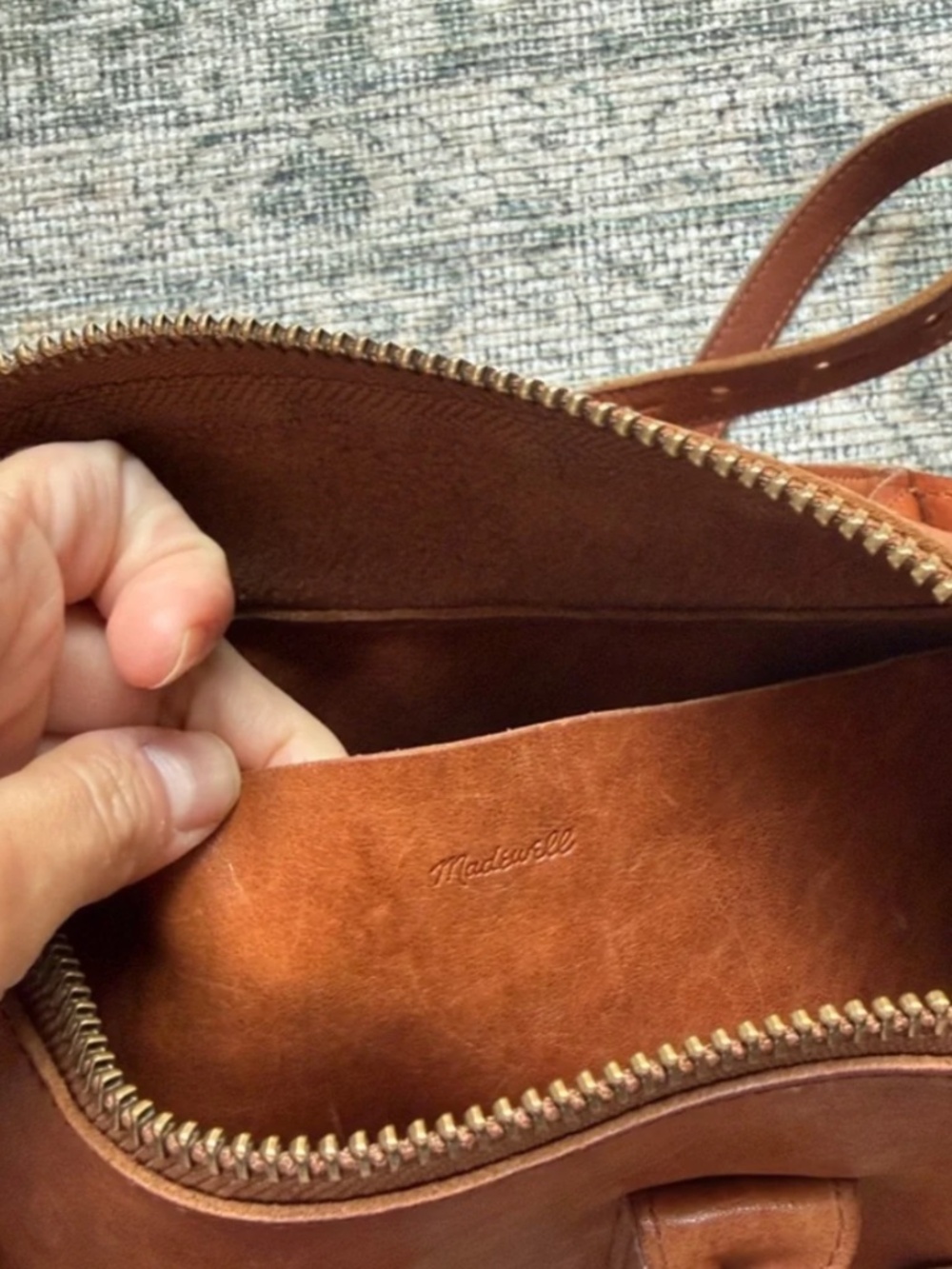 Madewell Prague Leather Crossbody Satchel - Picture 7 of 8
